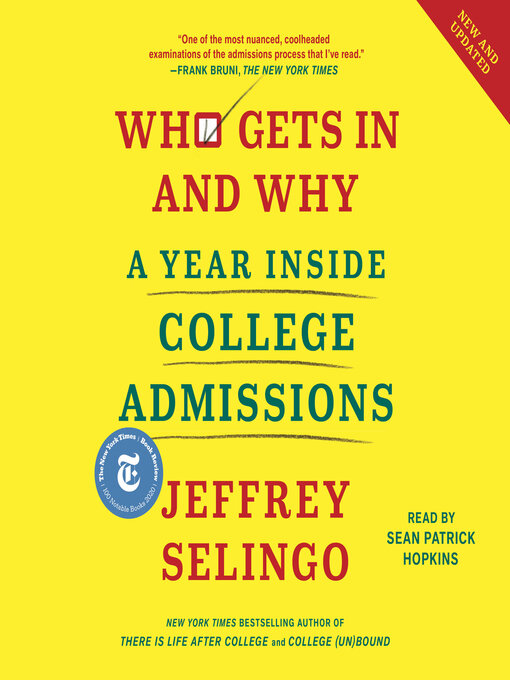 Title details for Who Gets In and Why by Jeffrey Selingo - Wait list